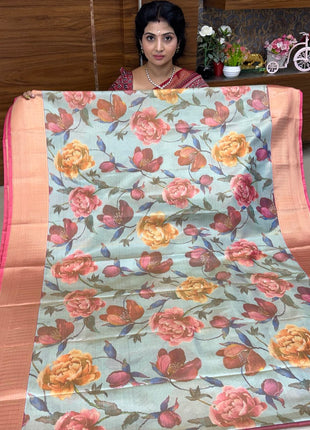 Printed Pure Silk