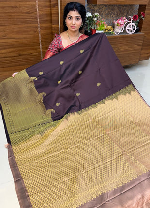 Premium Kanchi Gold Zari