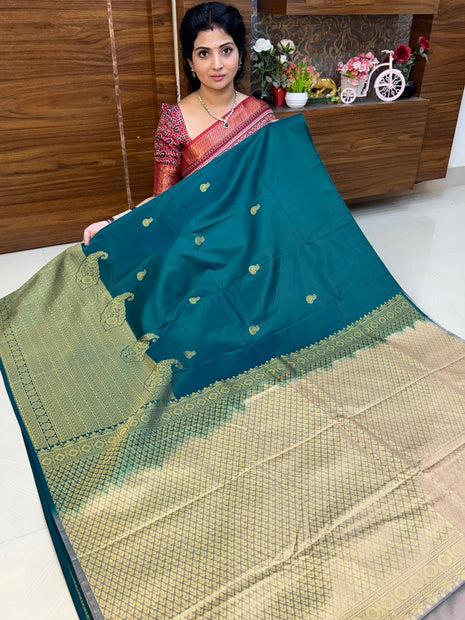 Premium Kanchi Gold Zari