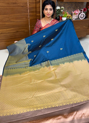 Premium Kanchi Gold Zari