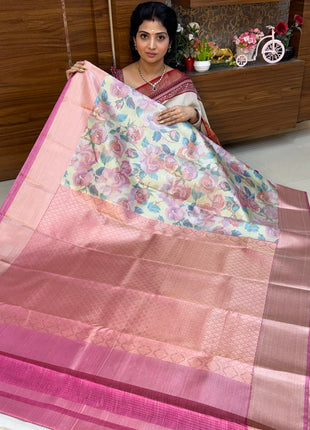 Printed Pure Silk