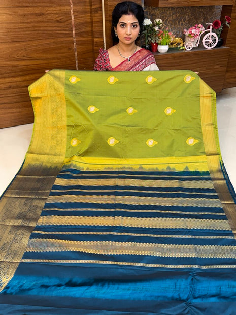 Premium Kanchi Gold Zari