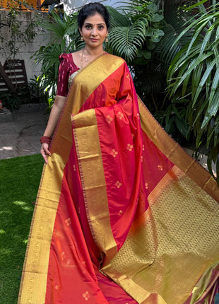 Premium Kanchi Gold Zari