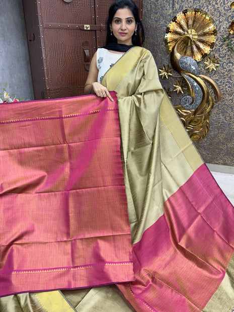 Semi Raw Silk