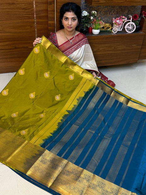 Premium Kanchi Gold Zari