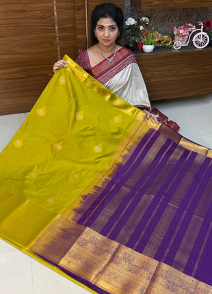 Premium Kanchi Gold Zari