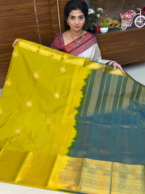 Premium Kanchi Gold Zari