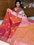 Premium Kanchi Silver Zari