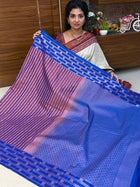 Kanchi Silk Silver Zari