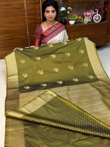 Premium Kanchi Gold Zari