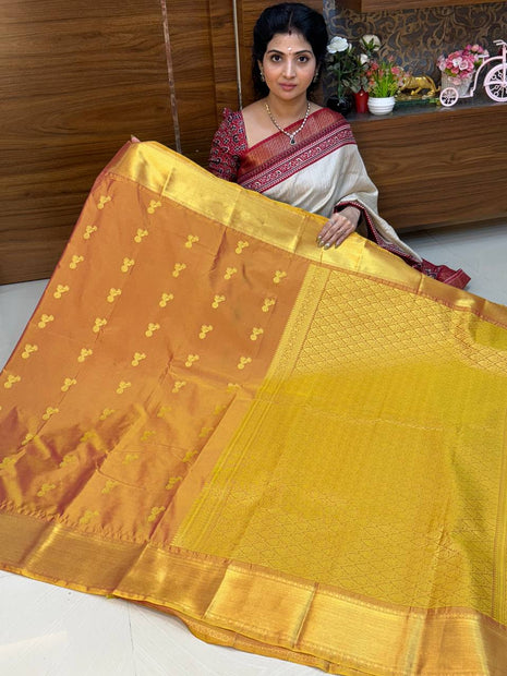 Kanchi Silk Gold Zari
