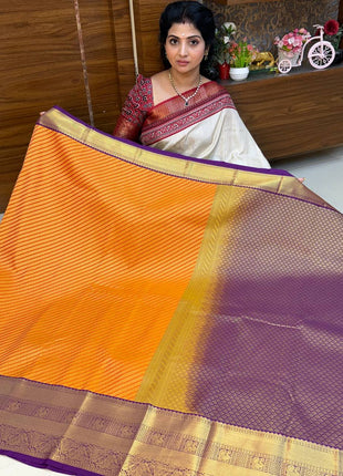 Premium Kanchi Gold Zari