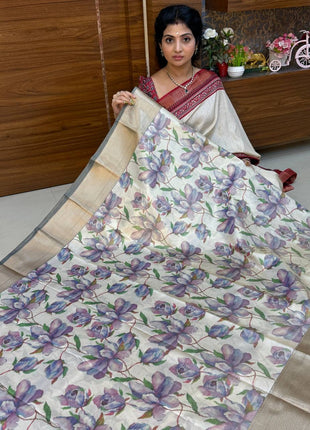 Printed Pure Silk