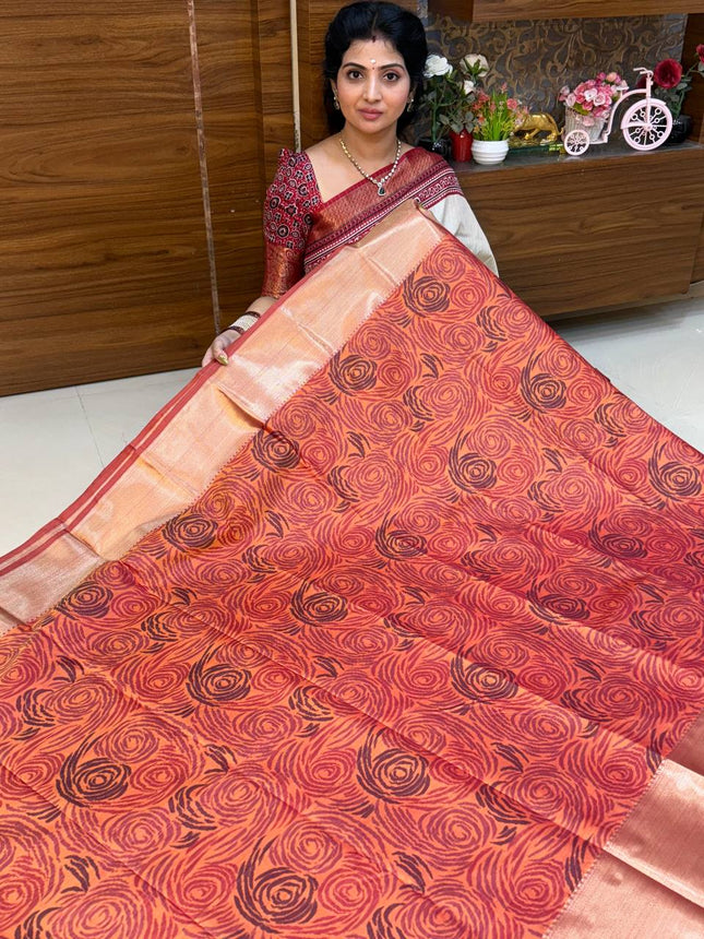 Printed Pure Silk