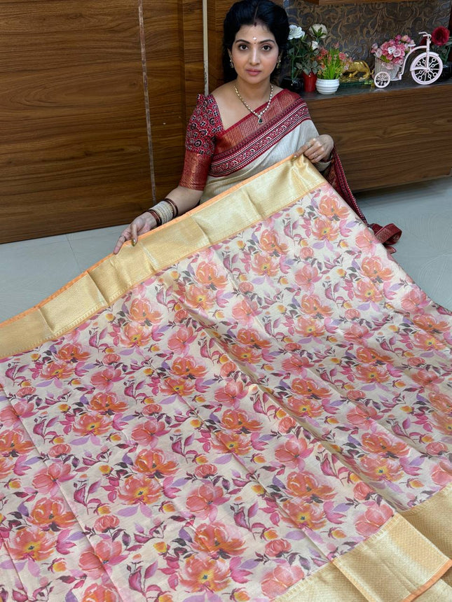 Printed Pure Silk