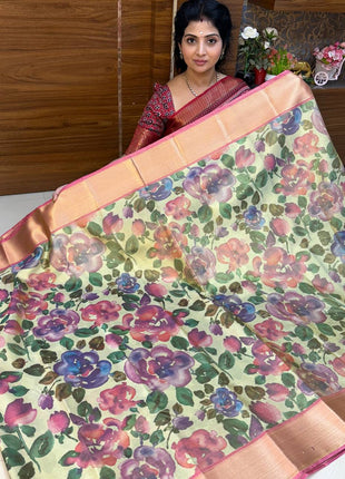 Printed Pure Silk