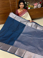 Kanchi Silk Silver Zari