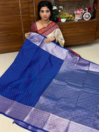 Kanchi Silk Silver Zari