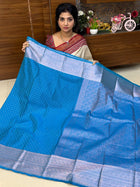 Kanchi Silk Silver Zari