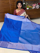 Kanchi Silk Silver Zari