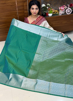 Kanchi Silk Silver Zari