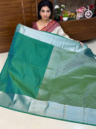Kanchi Silk Silver Zari