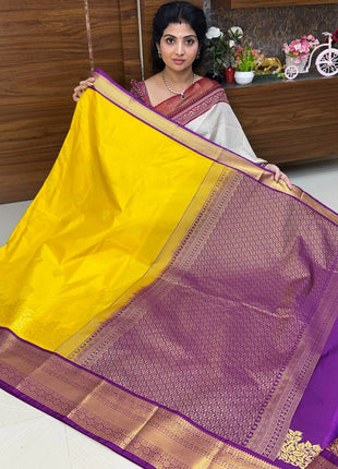 Premium Kanchi Gold Zari