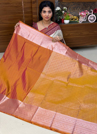 Kanchi Silk Silver Zari