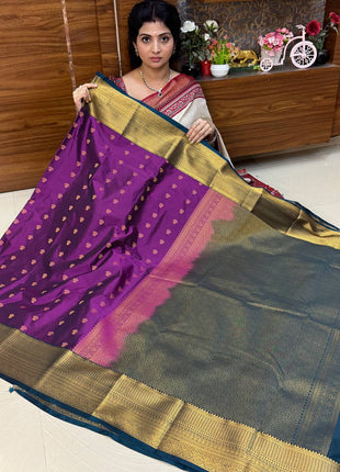 Premium Kanchi Gold Zari