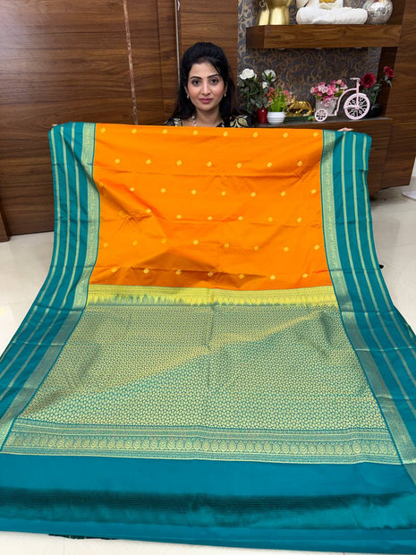 Premium Kanchi Gold Zari