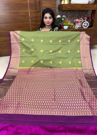 Premium Kanchi Gold Zari