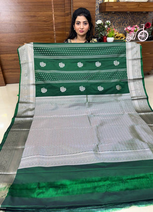 Kanchi Silk Silver Zari