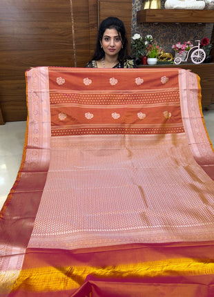 Kanchi Silk Silver Zari