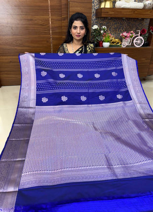 Kanchi Silk Silver Zari