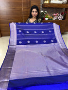 Kanchi Silk Silver Zari