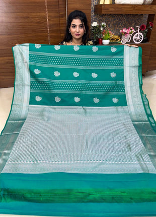 Kanchi Silk Silver Zari