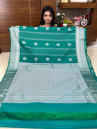 Kanchi Silk Silver Zari