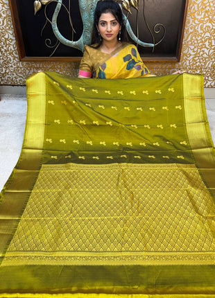 Kanchi Silk Gold Zari