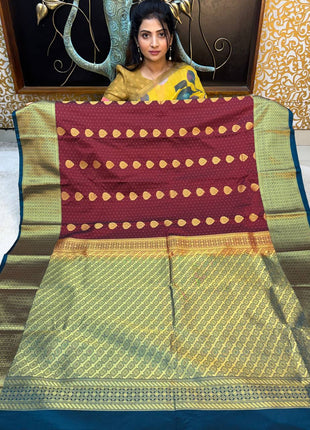 Premium Kanchi Gold Zari