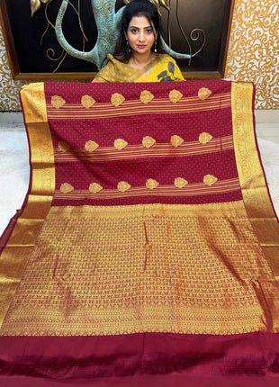 Premium Kanchi Gold Zari