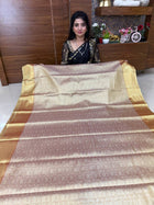 Handloom Golden Bridal Tissue
