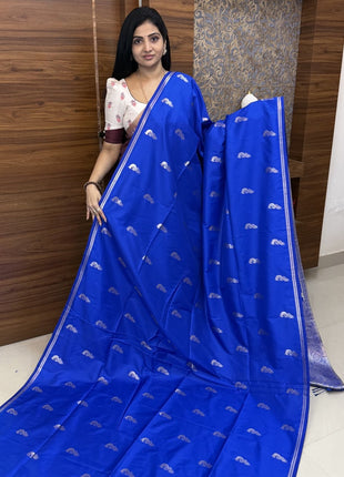 Border Less Kanchi Silk