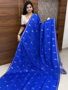 Border Less Kanchi Silk