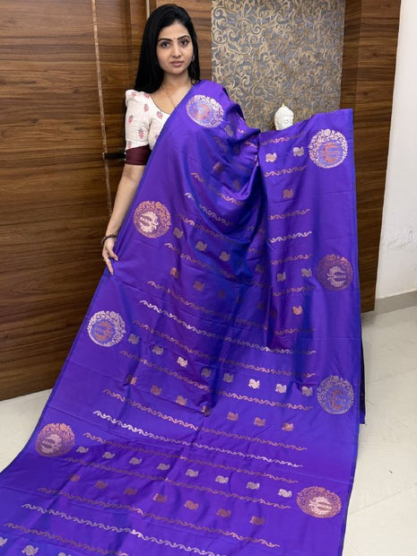 Border Less Kanchi Silk