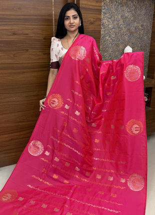 Border Less Kanchi Silk