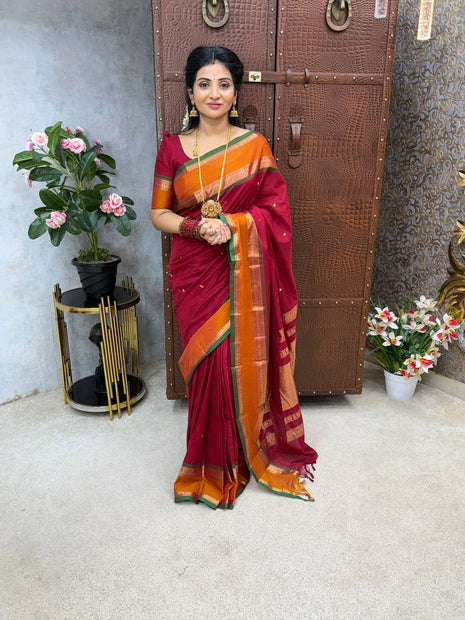 Mercerised Pure Chettinad Cotton