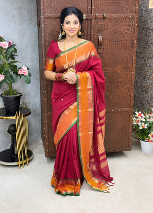 Mercerised Pure Chettinad Cotton
