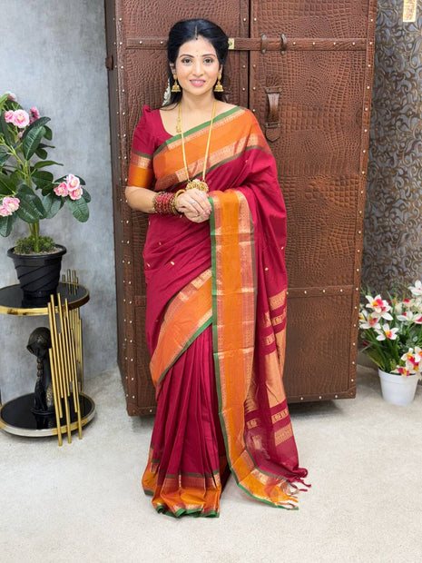 Mercerised Pure Chettinad Cotton