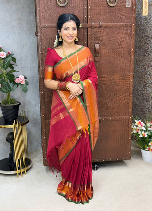 Mercerised Pure Chettinad Cotton