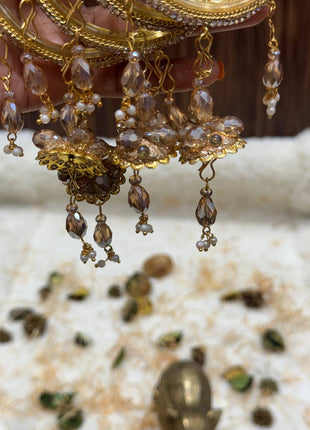 Side Bangle With Stone Work